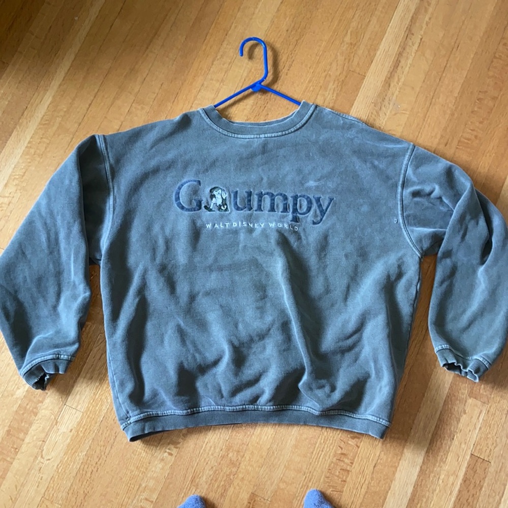 Disney Grumpy Blue Sweatshirt